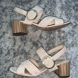 Block heel sandal